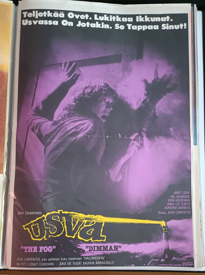 USVA vanha elokuvajuliste (Jamie Lee Curtis)
