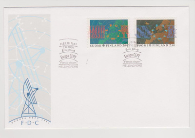 FDC 1991 Eurooppa-merkit