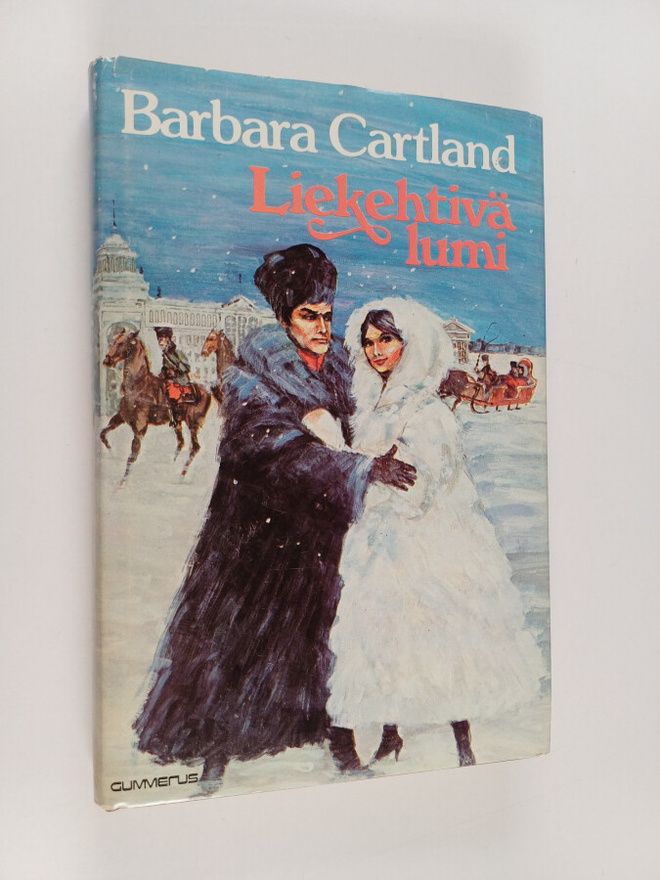 Barbara Cartland : Liekehtivä lumi