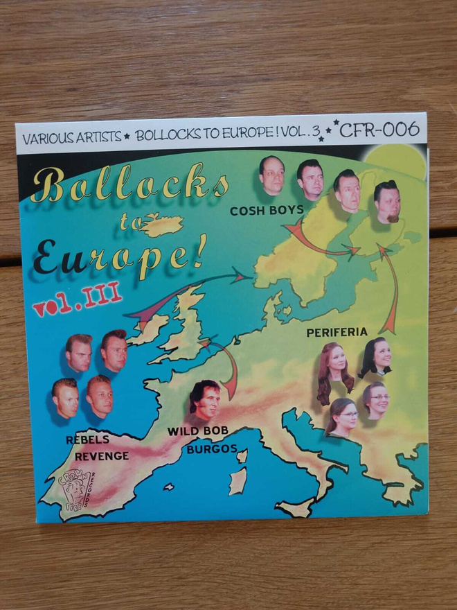 AUCTION - BOLLOCKS TO EUROPE VOL. 3 EP