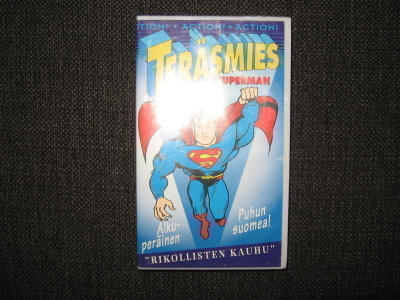 TERÄSMIES SUPERMAN*Video/VHS