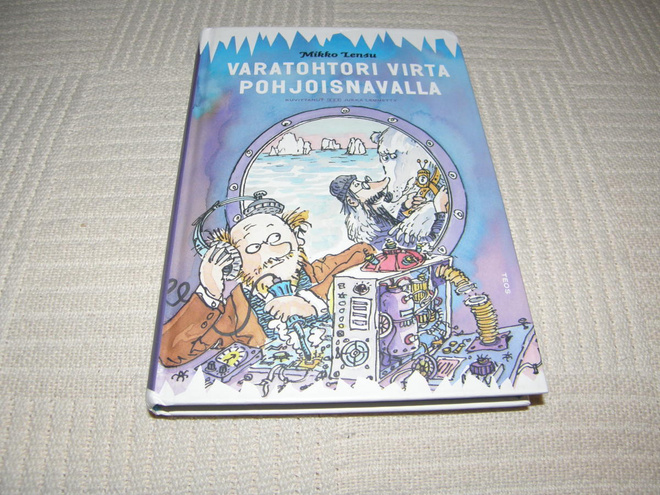 Mikko Lensu Varatohtori Virta Pohjoisnavalla