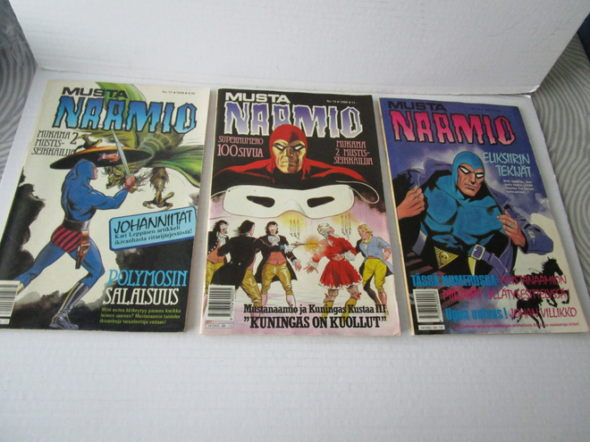 Musta Naamio lehdet n:o 12-14/1988