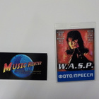 W.A.S.P BACKSTAGE PASSI . - pikkukuva 2
