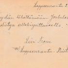 1916, Kortti Lappeenranta -Hämeenlinna, Sotasensuurin tarka - pikkukuva 2