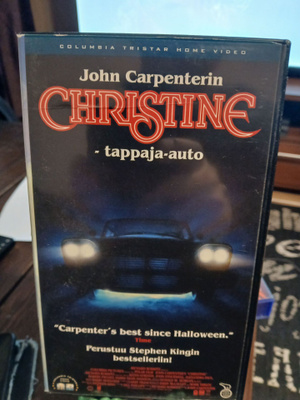 Tappaja auto christine vhs