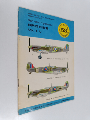 Krzysztof Choloniewski ym. : Samolot mysliwski : spitfire...
