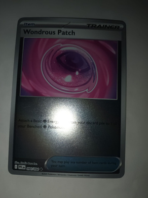 Wondrous Patch [Reverse Holo] #94 Pokemon Phantasmal Flames