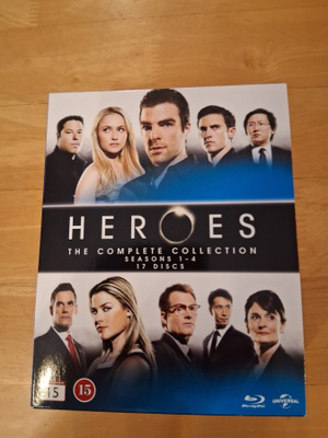 HEROES KAIKKI 4 KAUTTA BLU-RAY SUOMI