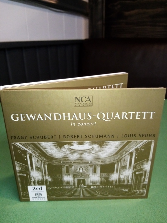2 SACD GEWANDHAUS-QUARTETT IN CONCERT
