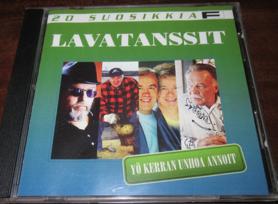 20 suosikkia Lavatanssit cd. Yö kerran unhoa annoit