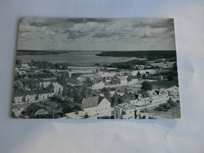 Ekenäs / Tammisaari, keskustaa, valokuvapk, ei p.
