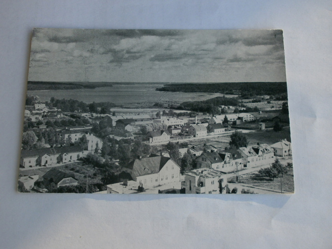 Ekenäs / Tammisaari, keskustaa, valokuvapk, ei p.