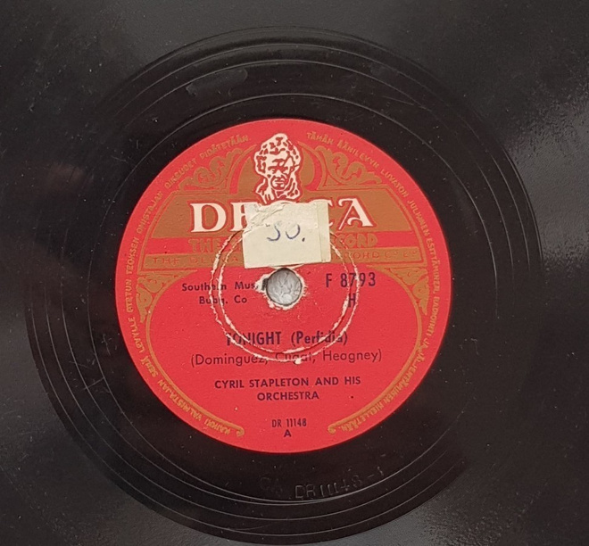 Savikiekko 1947 - Cyril Stapleton - Tonight - Decca F 8793