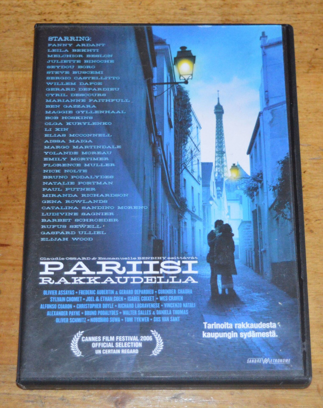 Pariisi rakkaudella DVD