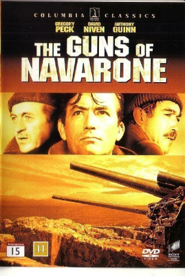 dvd, Navaronen tykit (Anthony Quinn, David Niven, G. Peck)