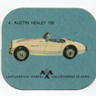 Kahvilappu AAA n:o 4 AUSTIN HEALEY 100 - pikkukuva 1