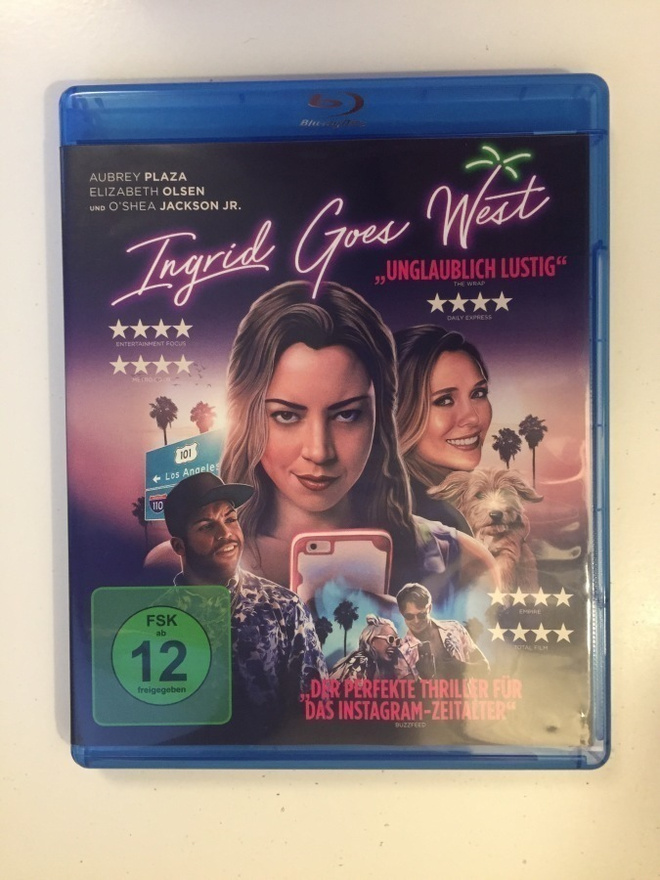 Ingrid Goes West [Blu-ray] Aubrey Plaza (2017)
