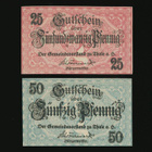 Saksa Notgeld 25, 50 Pfg, Thale 1918 - pikkukuva 1