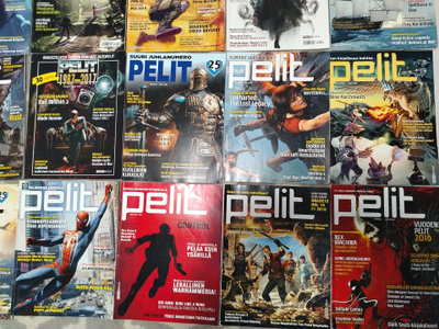 Pelit lehtiä 24kpl 2017 - 2019