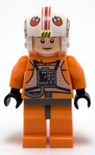 Lego Figuuri - Luke Skywalker Pilot ( Star Wars ) 2010