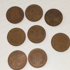 Kuparimarkat 8kpl 1941 - pikkukuva 1