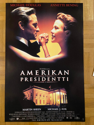Vanha elokuvajuliste: Amerikan presidentti