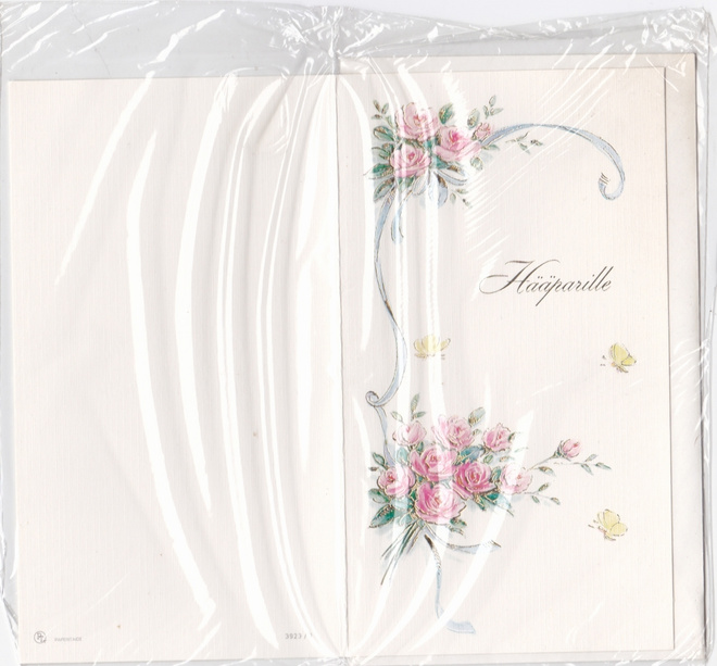 HÄÄPARILLE TAITEKORTTI + KUORI