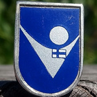 Olympiamerkki? Halkaisija - 27 mm. Hyväkuntoinen. - pikkukuva 2