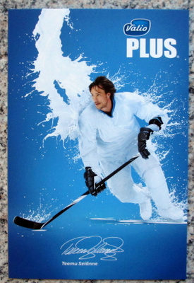 TEEMU SELÄNNE Valio postikortti