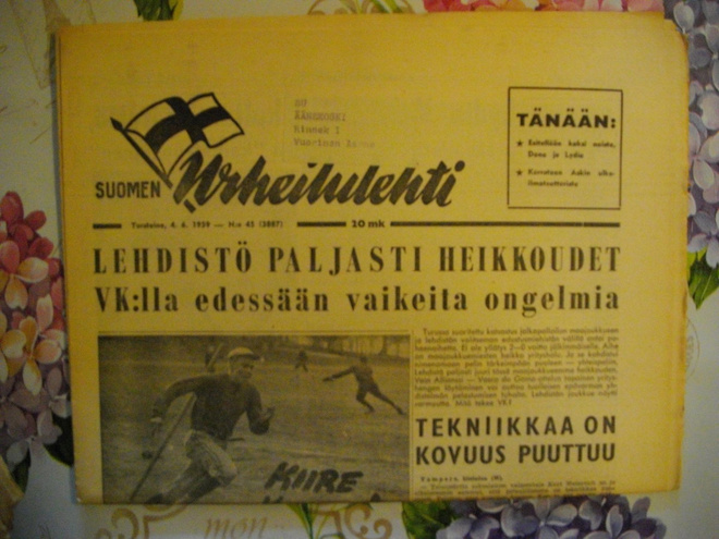 Suomen Urheilulehti Nro 45/1959 (30.9)