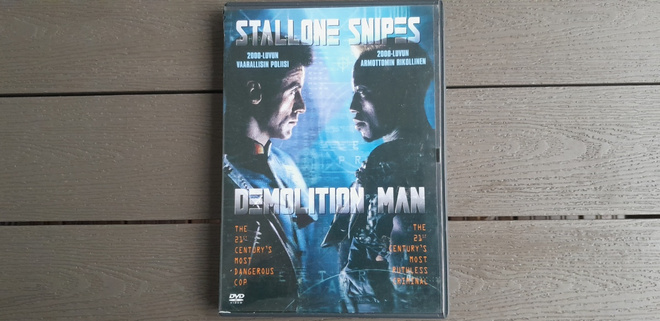 DVD: Demolition Man (Sylvester Stallone, Wesley Snipes 1993)