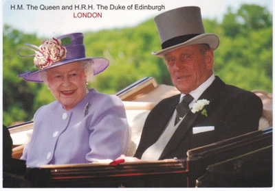 H.M. Englannin Kuningatar ja H.R.H. Edinburgh Herttua