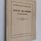 Juhlajulkaisu Gustaf Melanderin 60-vuotispäiväksi - pikkukuva 1
