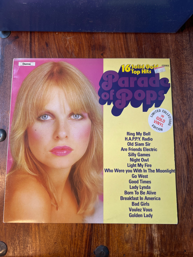 Parade Of Pops lp keltainen transparent Vinyl