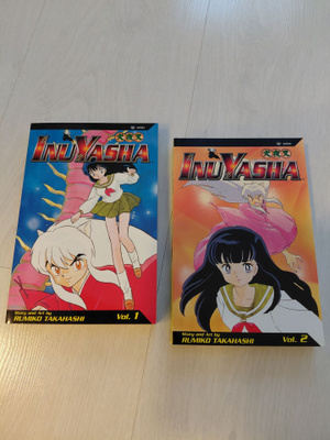 InuYasha manga vol. 1-2