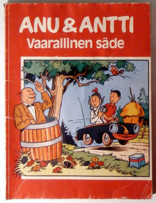 ANU & ANTTI - Vaarallinen säde - Willy Vandersteen