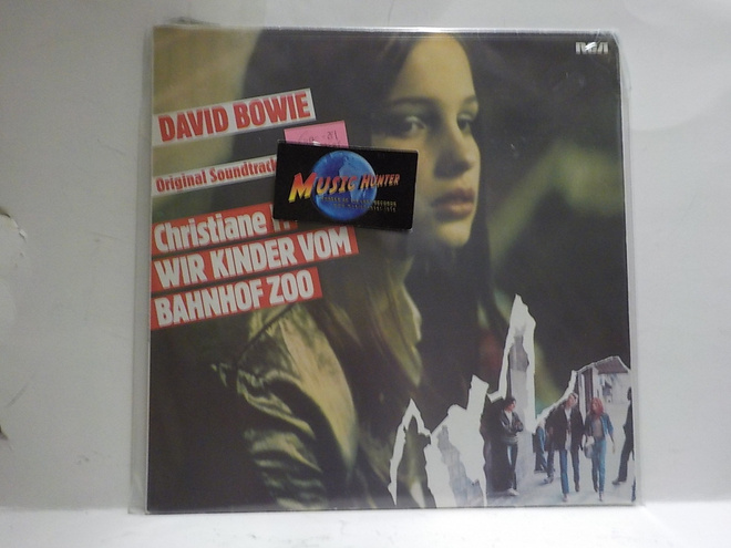 DAVID BOWIE - CHRISTIANE F WIR KINDER... SAKSA 1981 LP