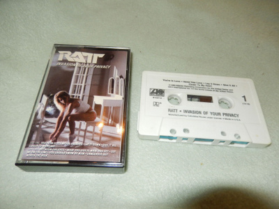 Ratt - Invasion of your privacy c-kasetti
