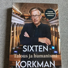 Sixten Korkman: Talous ja humanismi, Otava 2023 - pikkukuva 1