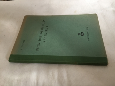 TALVIOJA PUTKIJOHTOERISTÄJÄN KÄSIKIRJA 1953