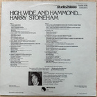 [LP] HARRY STONEHAM: HIGH, WIDE AND HAMMOND… - pikkukuva 2