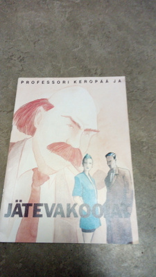 Sarjakuva-albumi: Professori Keropää ja jätevakoojat.