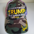 TRUMP - TAKE AMERICA BACK CAMO VERKKOLIPPIS SNAPBACK *UUSI!* - pikkukuva 1