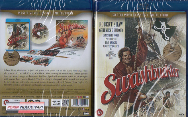 Swashbuckler - Kaappari	(25 652)	UUSI	-FI-	BLU-RAY			robert