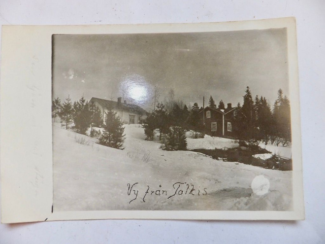 VANHA Valokuva Tolkkinen Porvoo 1920-l
