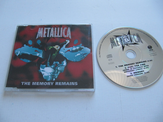 Metallica The Memory Remains CD sinkku Englantilainen