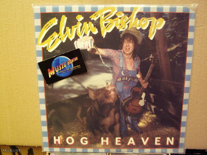 ELVIN BISHOP - HOG HEAVEN LP uusi muoveissaan +