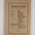 Äidinkielen harjoituksia : kokoelma A. Kannisen "Äidinkie... - pikkukuva 2