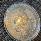 Queen’s Beast – Black Bull of Clarence 10 oz Hopeakolikko - pikkukuva 1